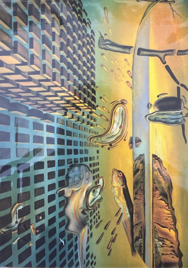 Dali-The Disintegration of the Persistence of Memory Poster