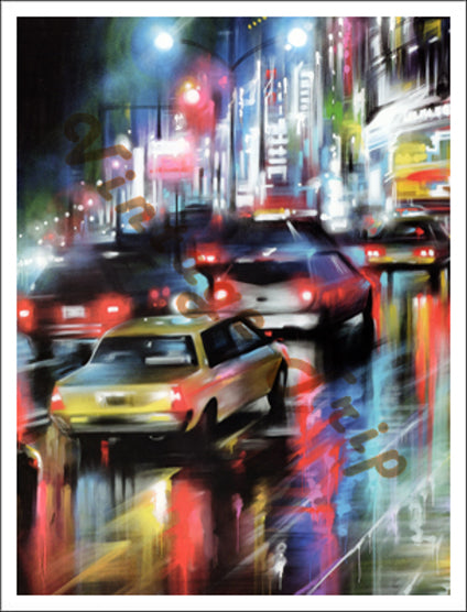 New York Graffiti Poster