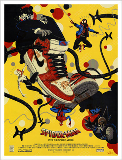 Spiderman X Jordan Poster