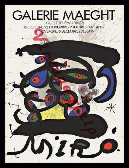 Joan Miro Poster