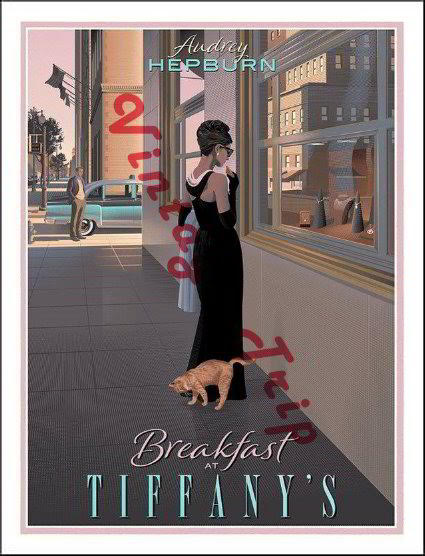 Breakfast at Tiffanys Poster I