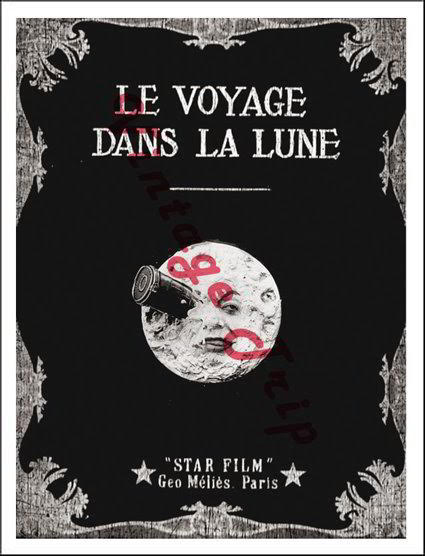 La Voyage dans La Lune Poster