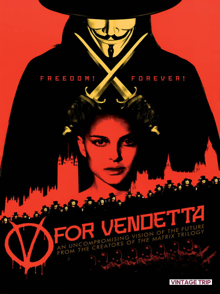 V For Vendetta Poster