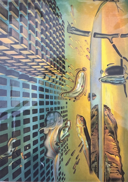 Dali-The Disintegration of the Persistence of Memory Poster