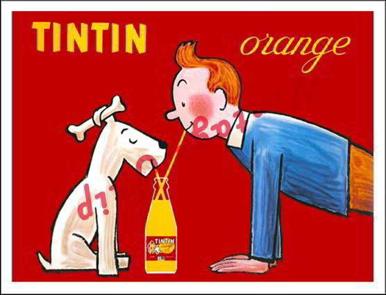 Tintin Poster