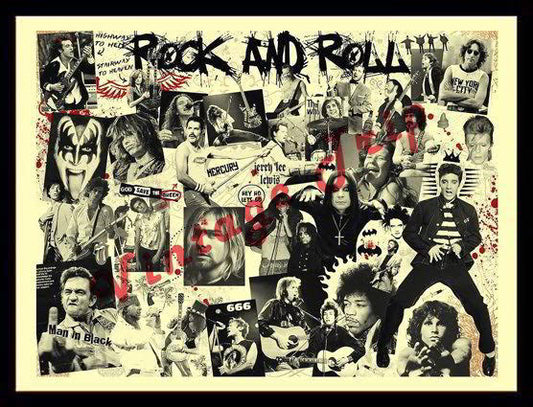 ROCK AND ROLL LEGENDS POSTER