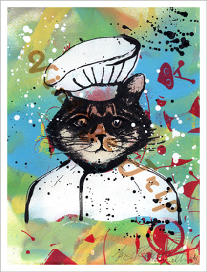 Cat Chef Poster