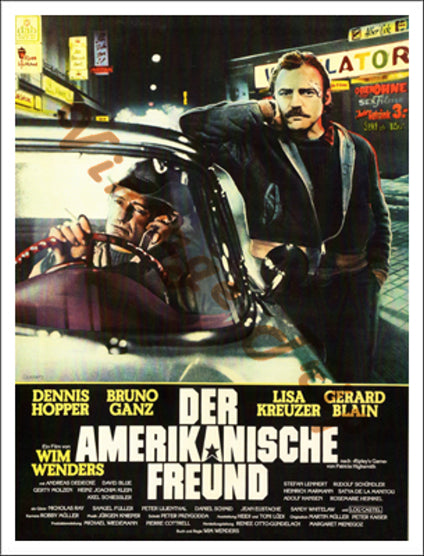 Ένας Αμερικάνος Φίλος-W.WENDERS Poster