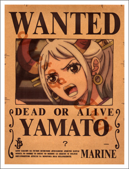 One Piece-Yamato Poster