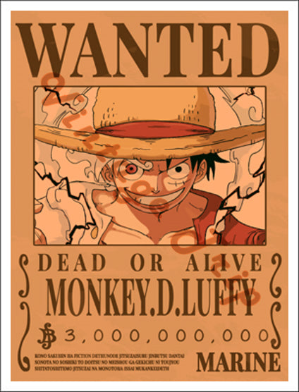 One Piece-Monkey D Luffy Poster II