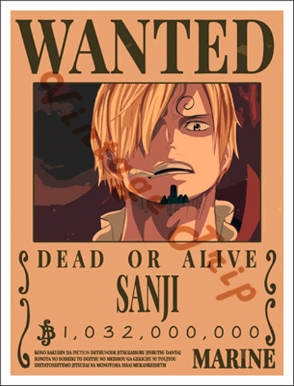 One Piece-Sanji Poster