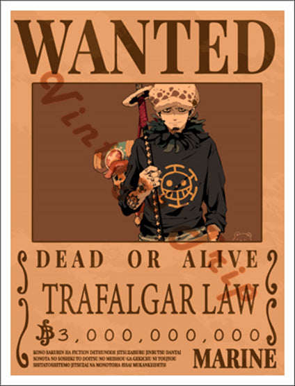 One Piece-Trafalgar Law Poster