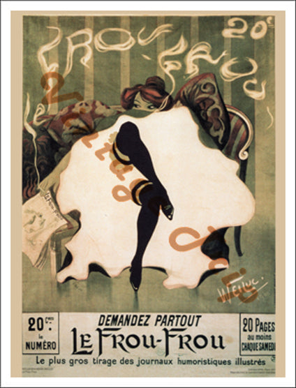 Le Frou-Frou Poster