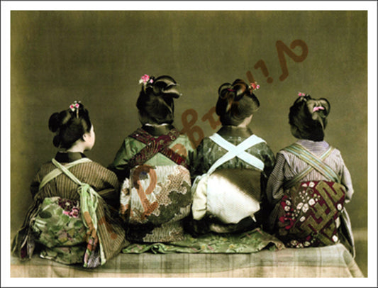 Female Seated Dancers (1890) Poster