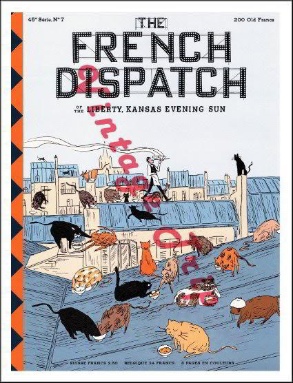 French Dispatch Poster