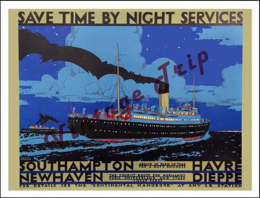 Save Time By Night Services Poster