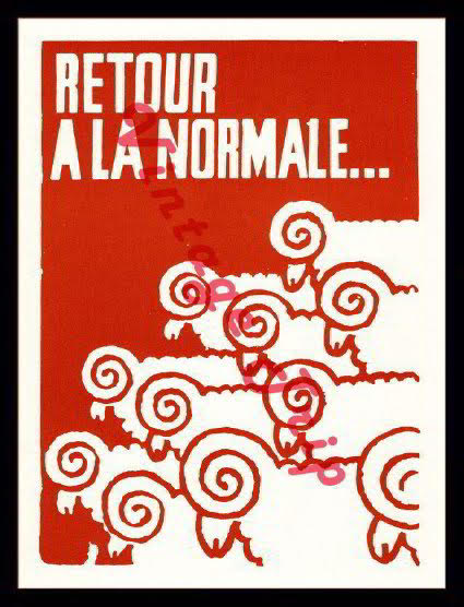 Retour A La Normale Poster