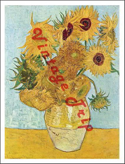 Van Gogh-Sunflowers Poster