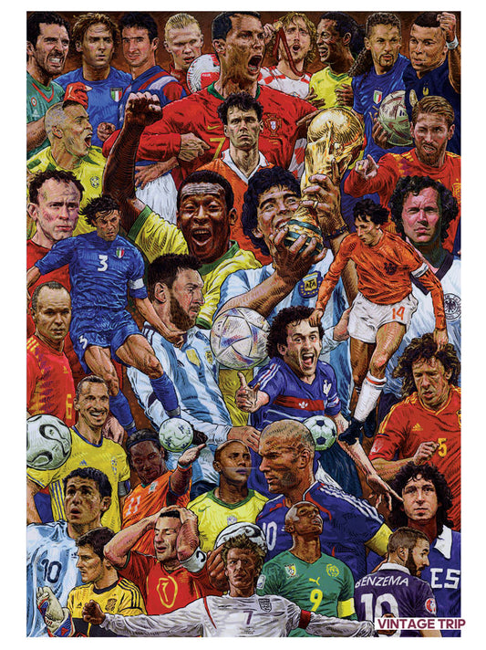 Football Legends Poster