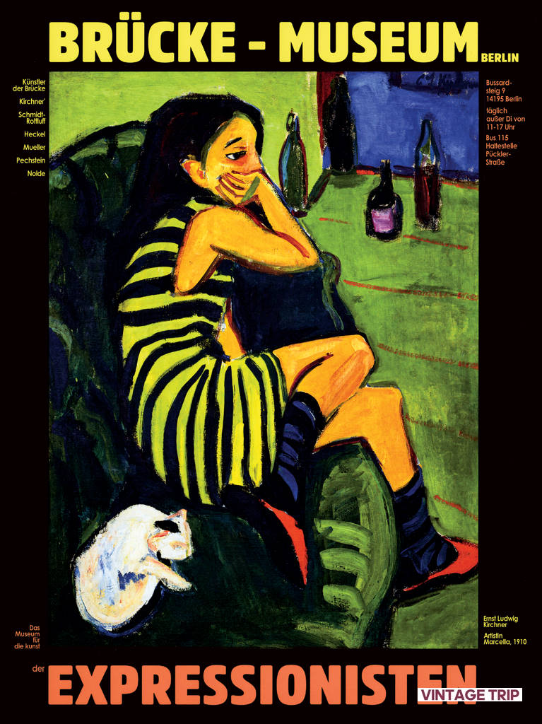 Brücke Museum-Expressionisten Poster