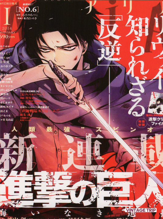 Levi Ackerman-Attack On Titan Poster