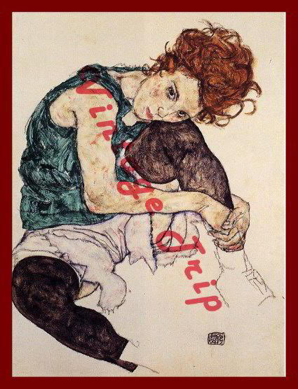 Egon Schiele-The Dancer Poster