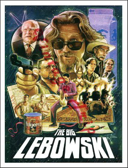 The Big Lebowski Poster
