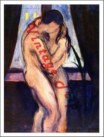 Munch-The Kiss Poster
