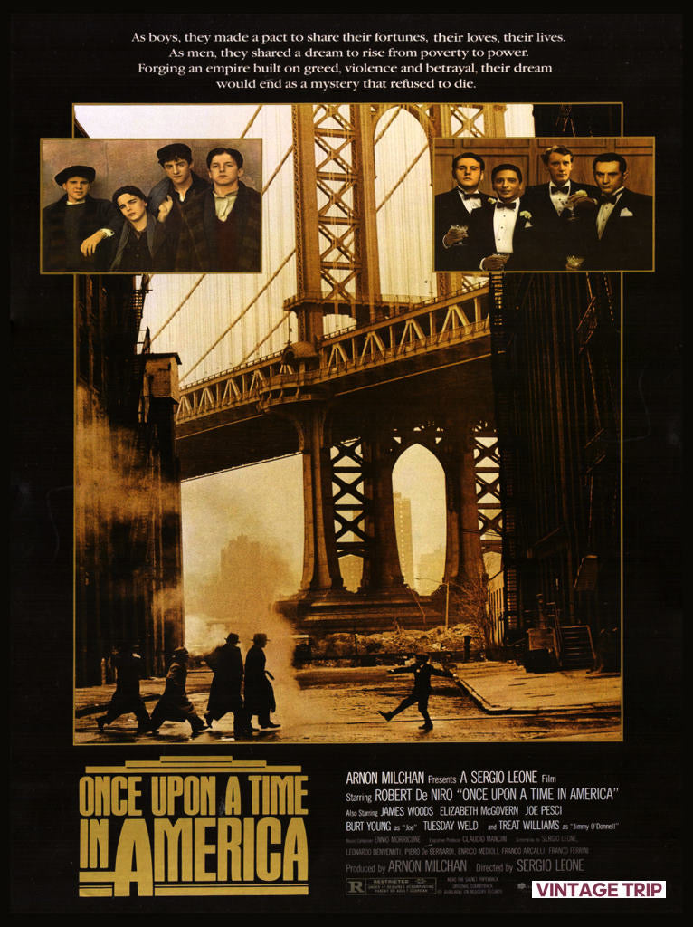 Once Upon A Time In America Poster
