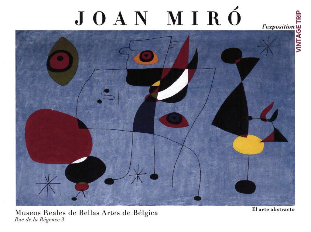Joan Miro Poster II