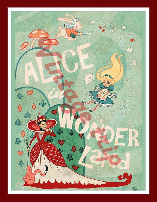 Alice In Wonderland Poster