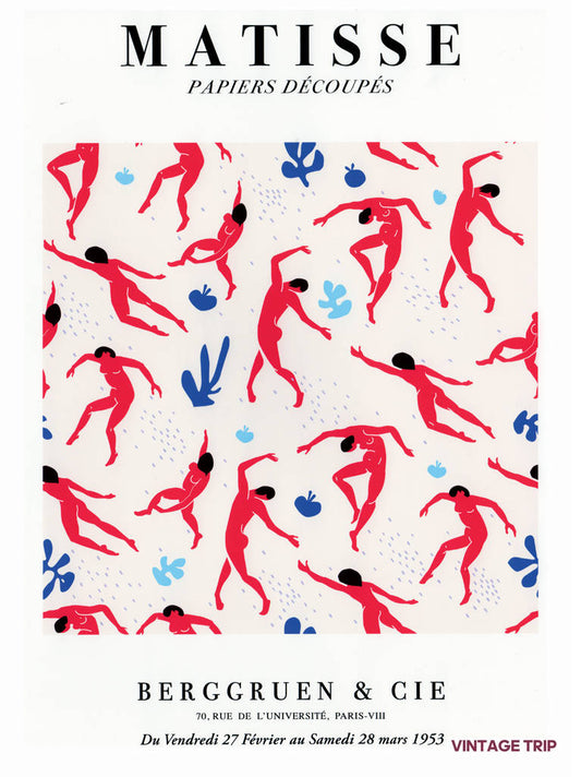 Matisse-Papiers découpés Poster