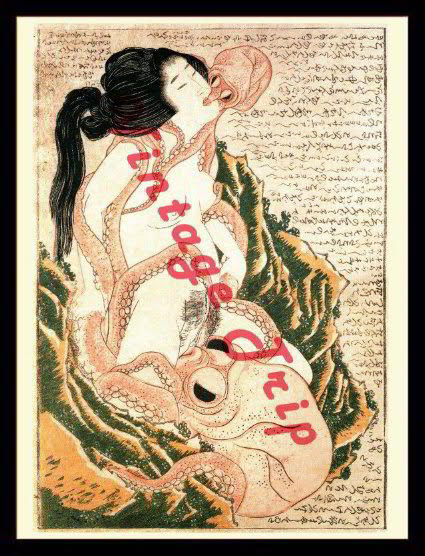 Hokusai- The dream of the fisherman's wife