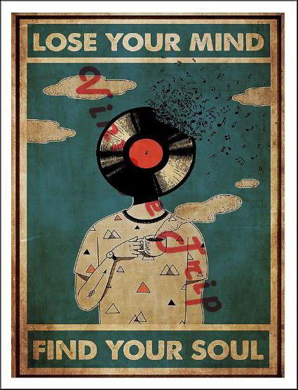 Lose Your Mind Find Your Soul Poster