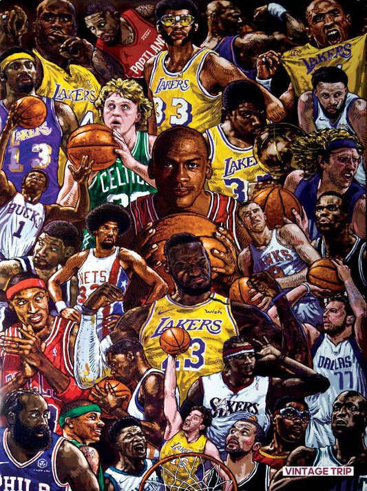 NBA Legends Poster