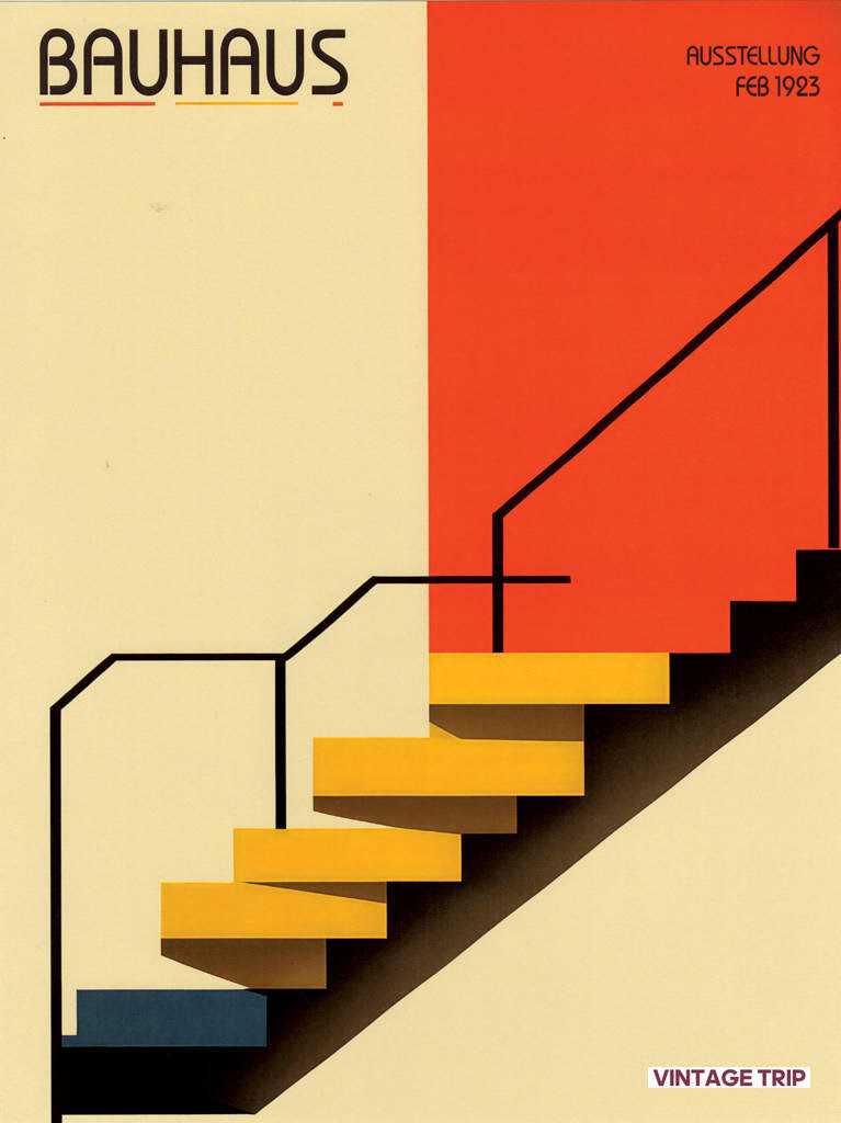Bauhaus-Stairs Poster